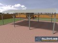 Производственные навесы, навесы на участки из поликарбоната, металлочерепицы и ондулина